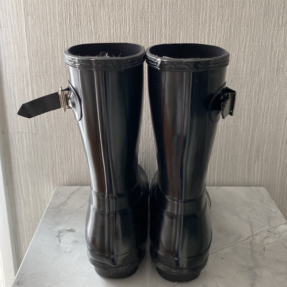 Hunter Women's Original Short Gloss Rain Boots - Picture 5 of 6